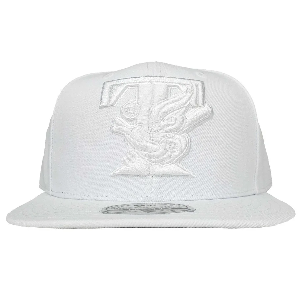 Toronto Blue Jays Mitchell & Ness MLB Fitted 7 3/4 Liberty Fit Hat Cap White NWT